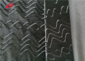 Wholesale Black Color 95% Polyester 5% Spandex Fabric Burnout Velvet Fabric from china suppliers