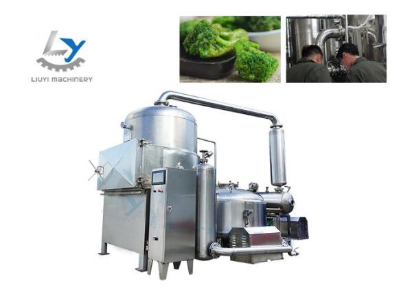 200kg Automatic Continuous Vacuum Fryer Continuously Oil Filtration One-stope