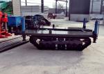 Hydraulic Motor System 3MT Loading Crawler Track Undercarriage High Strength
