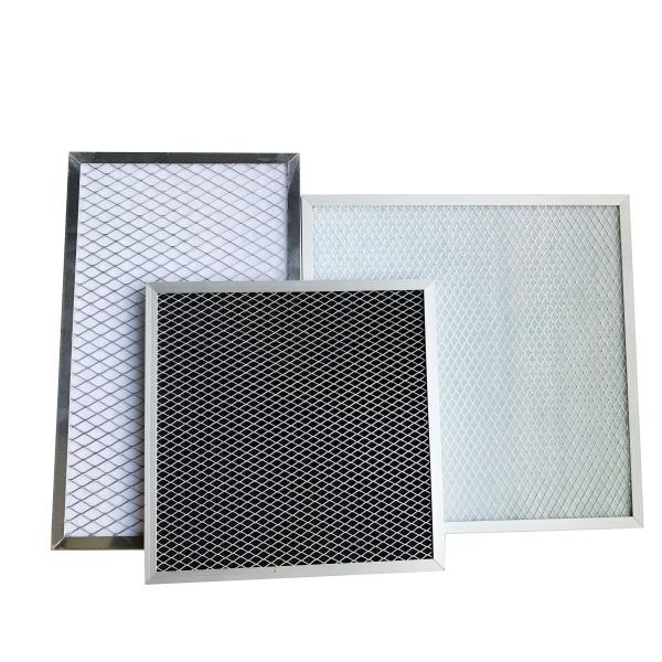 0.3um Polyester Air Purifier Pre Filter With Wire Mesh Galvanized Frame