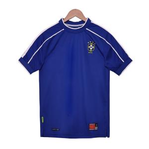 Wholesale Brazil Retro 1998 World Cup Away Football Jersey Classic Reproduction from china suppliers