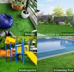 Garden Landscape Decor Plastic Carpet Mat Lawn Artificial Turf Synthetic Grass,
