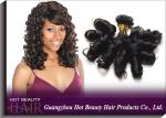 Brazilian Grade 6A Virgin Hair Weave Natural Black , Funmi Human Hair