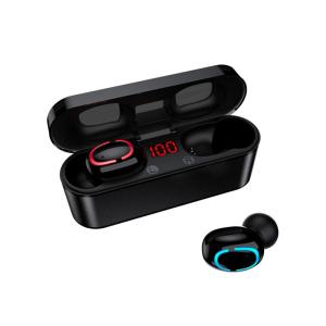 Wholesale Portable Mini TWS Bluetooth Earphones 5.0 9D Stereo Sound Wireless Earbuds Headsfree Sport Headset LED Power Display from china suppliers