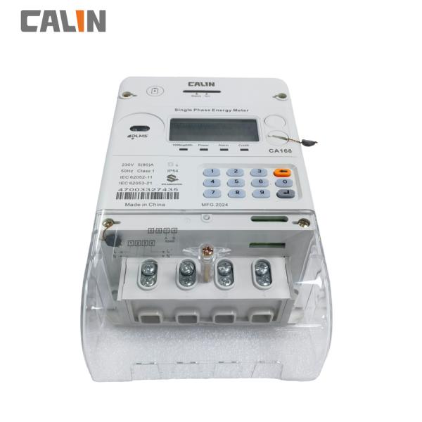Smart Electric Meters , Plug - In Module Single Phase Electronic Meter