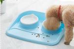 Lovely Personalized portable pet dog food water bowl ceramic plastic, Drink