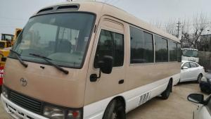 Wholesale 7.50R16 Tyre Second Hand Toyota Coaster Bus 30 Seater With 6 Engine Cylinder from china suppliers