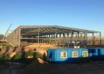 Prefab Steel Frame Structure Workshop Construction With Office Buildings