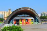 Modern Design Custom Stainless Steel Products Railway Entrance / Exit Station