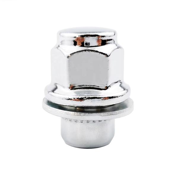 Wheel Nut M12X1.5 Height 42mm HEX21 Chrome Plated For Toyota 5307-L42 90942