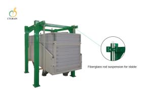 Wholesale Commercial Grain Processing Machine , Twin Section Plansifter 1840*1350*1760mm from china suppliers