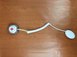 Wireless nursing calling system with waterproof watches for nurse and toilet