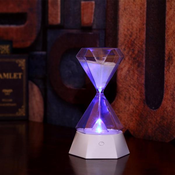 Indoor Wedding Favors Hourglass Custom Diamond Shape Decorate Sandglass With