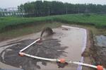 Small 12-inch African river sand pumping cutter suction dredger with a sand