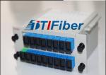 1x8 1x16 PLC Fiber Optic Splitter Box , FC / SC / LC / ST , PC / UPC / APC