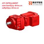 RF37 DRN71M4 Helical Drive Gear Motor 0.37KW 19.31 M1 Custom