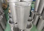 40%-90% Liquid Solid Filtration SS Filter Mesh Tube 20mm-2000mm Length