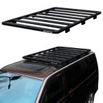 Aluminum Extrusion Low Height Platform Roof Rack for Volkswagen Transporter T6