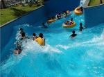 Fiberglass Aqua Park Equipment For Hotel Lazy River , Family On Summer Vacation