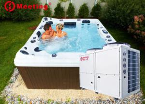 Wholesale Meeting 7-56kw air source jacuzzi spa pool heat pump,swimming pool heat pump water heater R32/R410A/R417A from china suppliers