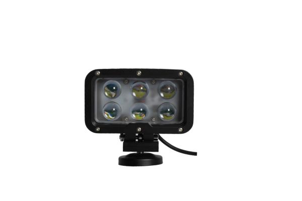 60W Rectangle high power with 6pcs*10w high intensity CREE LEDs for car truck