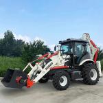Large Capacity Construction Backhoe Loader Machine