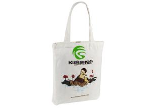 Wholesale Full Color Plain Canvas Grocery Bags , Natural Heavy Thick Canvas Tote from china suppliers