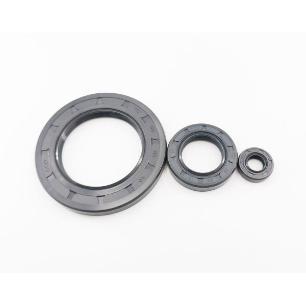 Gray TC Type FKM Rotary Shaft Oil Seals For Hydraulic Machinery