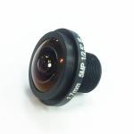 1/2.5" 1.7mm 5Megapixel S mount M12 185degree IR Fisheye Lens, 360VR panoramic