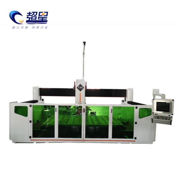 Automatic 380V Cnc Stone Cutting Machine Five Axis For Granite With Nc Studio Control