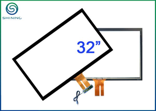 Industrial Capacitive Touch Sensor Bonded With Front Glass Compatible With