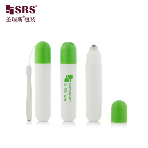 RPPG 25ml Dome Cap Inject Custom Matte Frosted Surface PP Plastic PCR Anti-Itch Liquid Roll-On Bottle Container Applicator