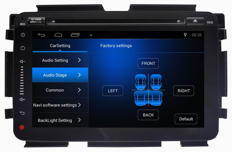 Ouchuangbo 8 inch 1024*600 radio stereo android 8.1 for Honda Vezel with calculator folder Management 1080P video