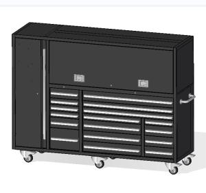 Wholesale Stainless Steel Handles and Customized Support OBM for the Ultimate 56 in Tool Cabinet from china suppliers