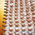 Brass Aluminum Metal Chain Link Curtains Fly Screen 10x22