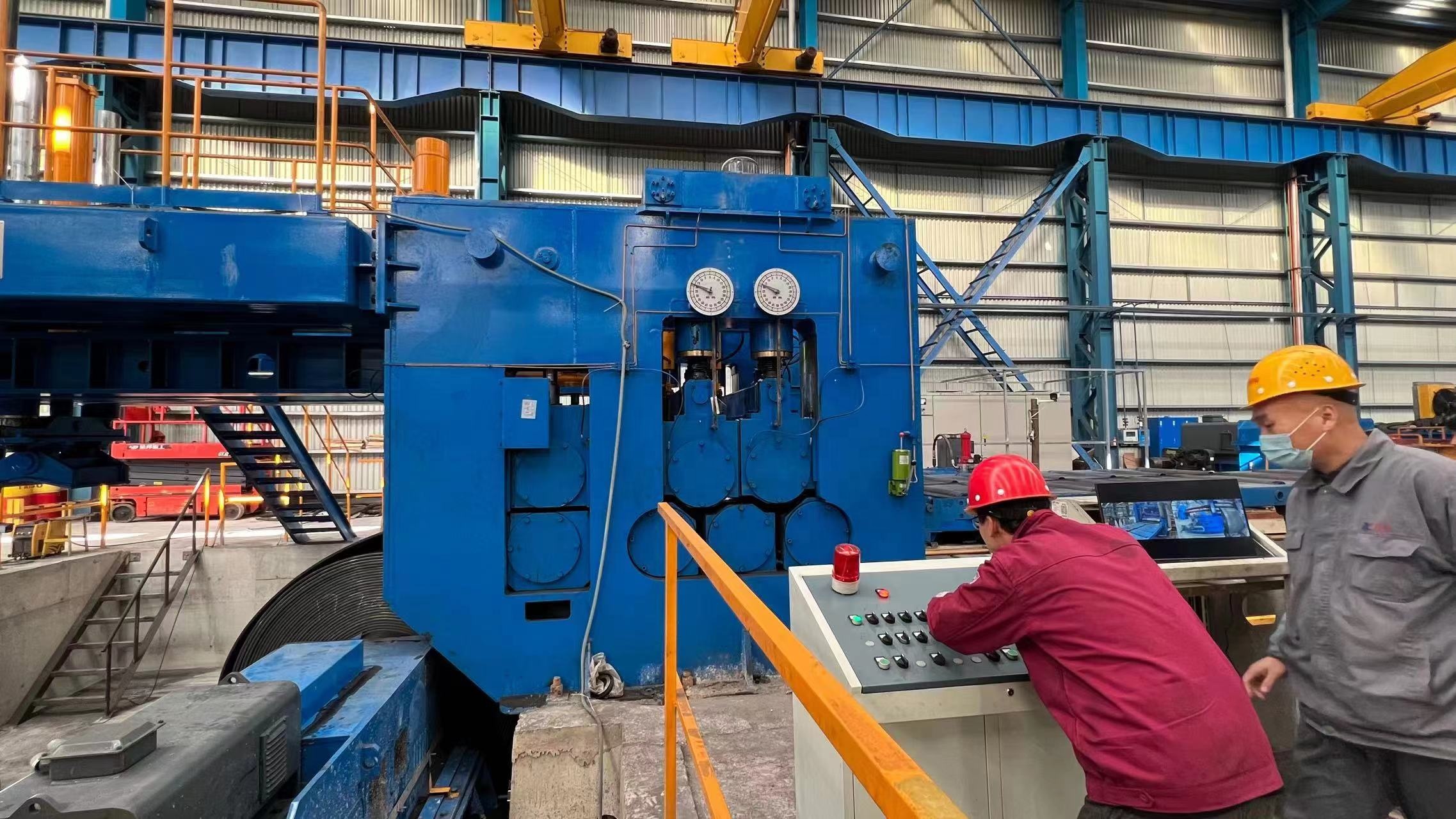Video Outgoing-Inspection Provided Steel Mill Uncoiling and Leveling Cut to Length Line
