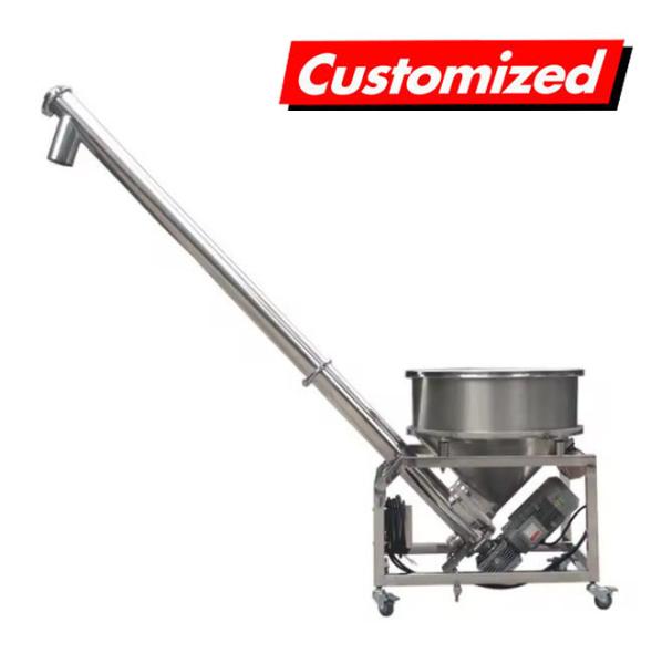 Full Payment Powder Milk Powder Sugar Coffee Starch Additives Screw Conveyor