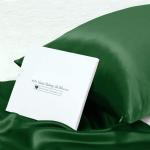 22mm 25mm Silk Pillowcase Gift Set With Gift Box Plain Dyed