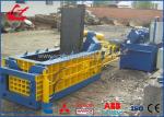 Front Out Scrap Metal Baler 1200kg / Hour For Waste Metal Recycling Yard