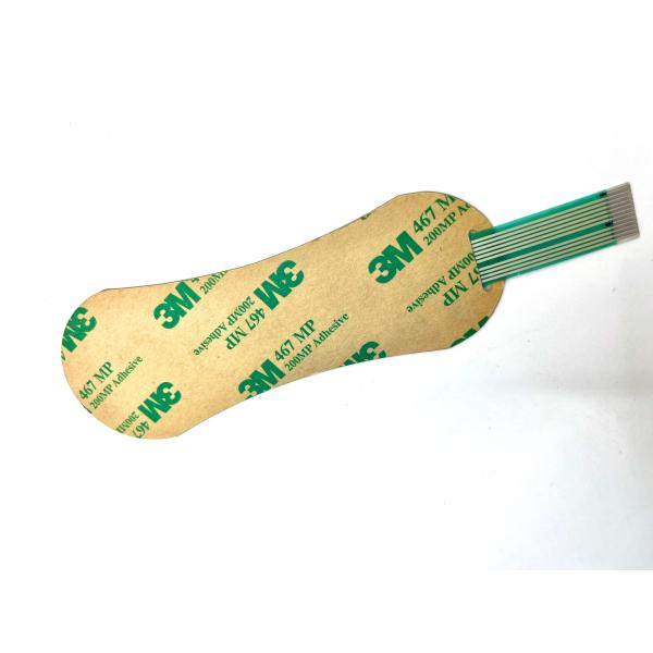 Electrical Push Button Membrane Switch Keypad Membrane Switch Professional With Flexible Cable