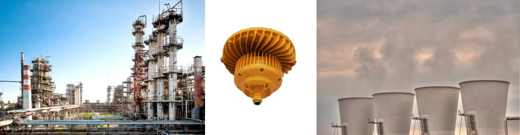 Explosion Proof Light For Gas Station Oil Industry Chemical Plant Atex Certified Zone 1 Zone 2 LNG