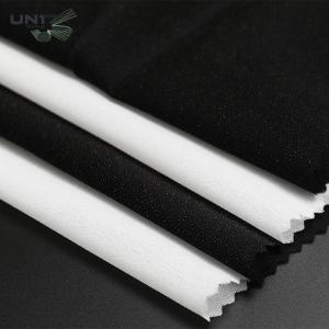 Wholesale Soft Garment Interlining 50D*50D Yarn Double Dot HDPE/LDPE Coating ALB-1588 Model from china suppliers