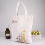 Wholesale Promotional Cheap Folding Custom drawing cotton cloth bag shopping