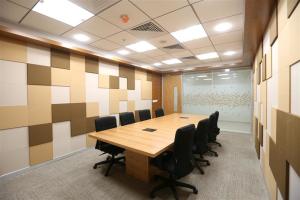 Wholesale 50mm Fiberglass Fabric Acoustic Wall Panel Sound Absorber from china suppliers
