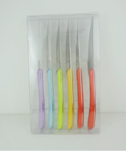 Top Rated Beef Steak Knife With Different Color full tang handle