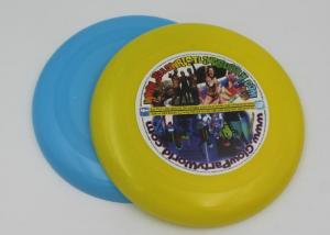 China Dog Toy PP Plastic Frisbee For Promotion , Round Shaped 23cm Flying Disk on sale