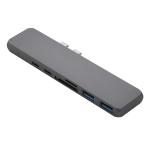 Dual USB C Hub Macbook Pro 2017/2016 13" 15" Accessories Thunderbolt 3 Hub