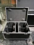 Full Black Color 9mm Thinkness Plywood Customized Aluminum Tool Cases For Sound