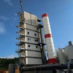 Stationary Bitumen Mixing Plant Asphalt Mixer Machine For Transporting Concrete