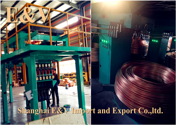 4000mt 14.4mm Upward Continuous Casting Machine For Copper 3000mm / Min